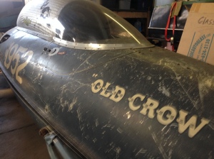 ...we wrangled an invite next door at "Old Crow Speed Shop."